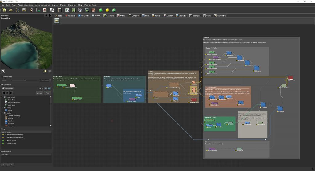 First look at the LTE GUI